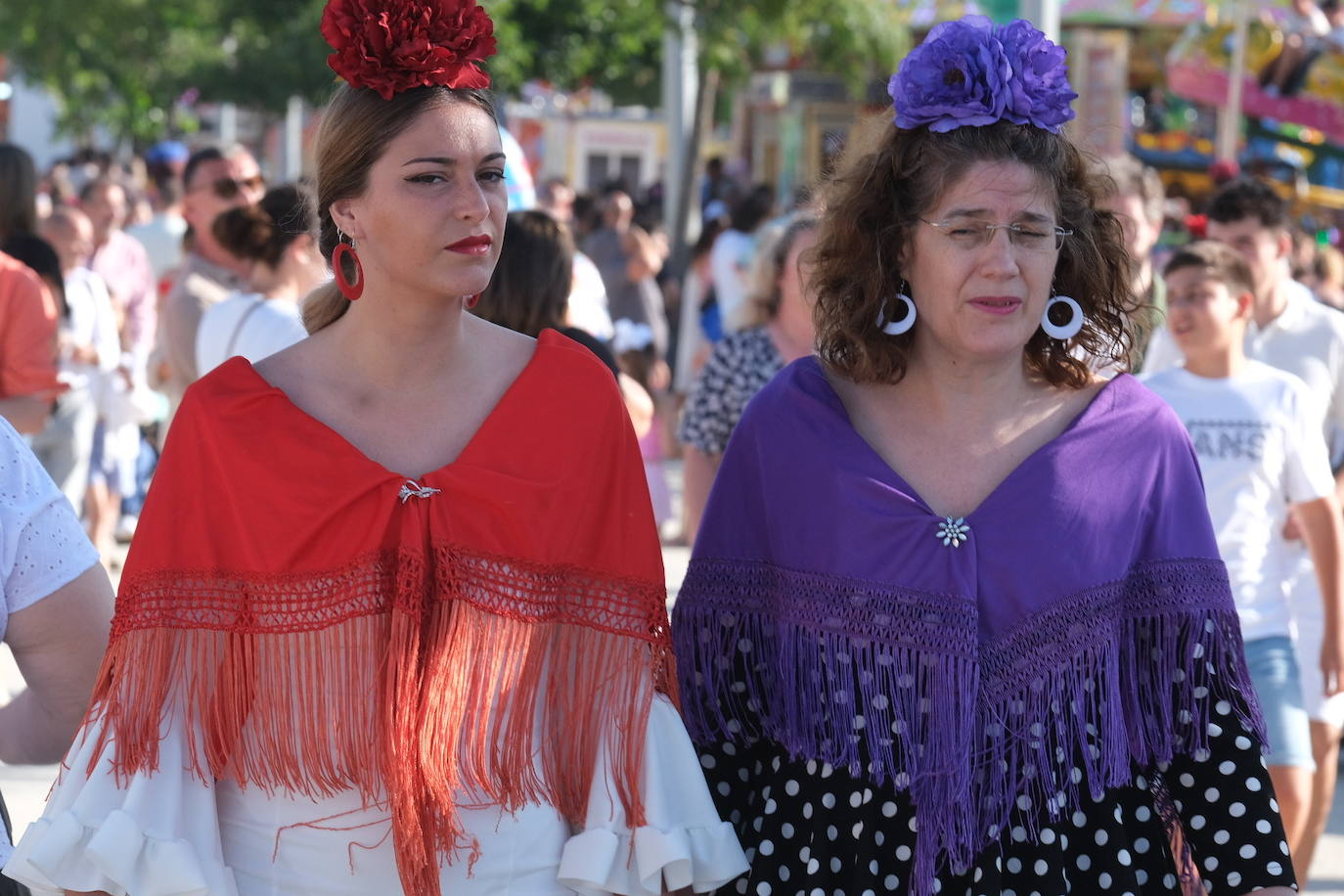 Fotos: un domingo pleno en la feria de Chiclana