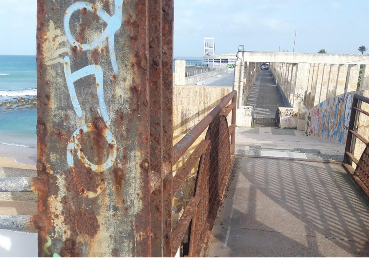 La Punta de San Felipe de Cádiz, la zona donde se produjo la pelea.