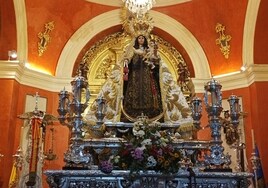 La Virgen del Carmen comienza su peregrinación por las iglesias de San Fernando