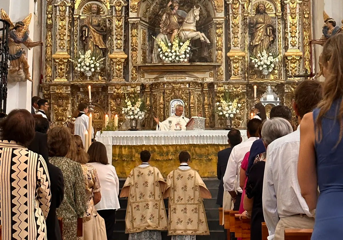 Momento de la celebración del Corpus de Alcalá
