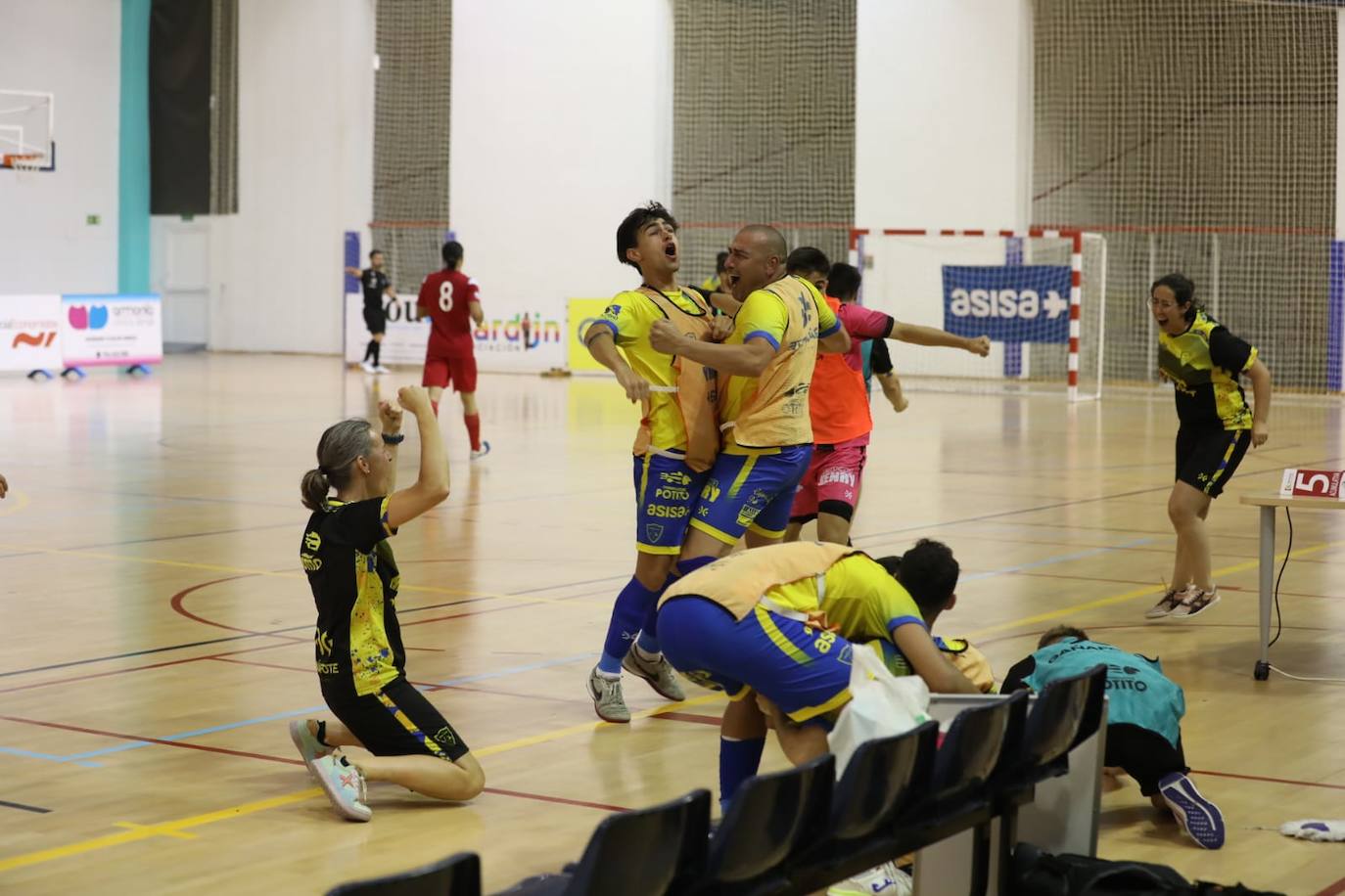 Las imágenes del ascenso del Virgili