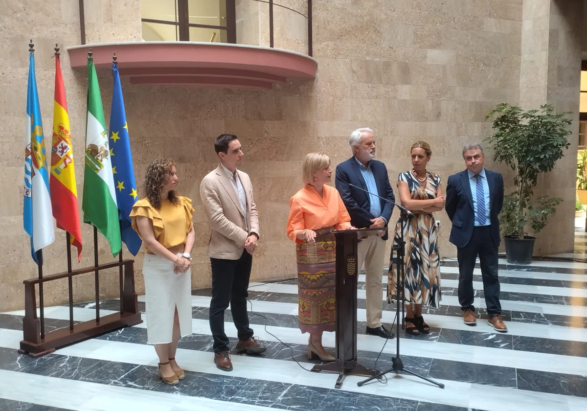 Nuevo equipo de gobierno del Ayuntamiento de Jerez