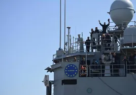 La tripulación de la fragata 'Reina Sofía' regresa a Rota tras más de cuatro meses en la operación Atalanta