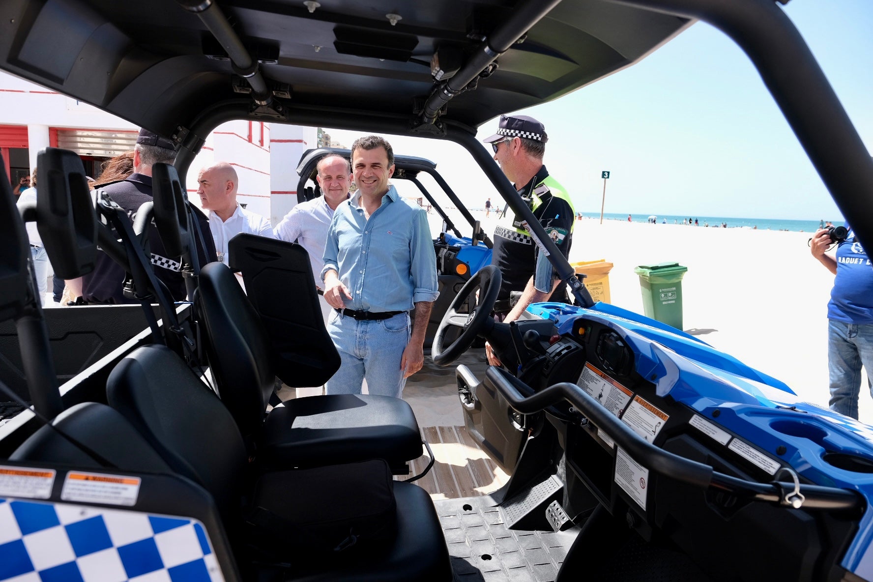 Fotos: La Policía Local vuelve a las playas de Cádiz