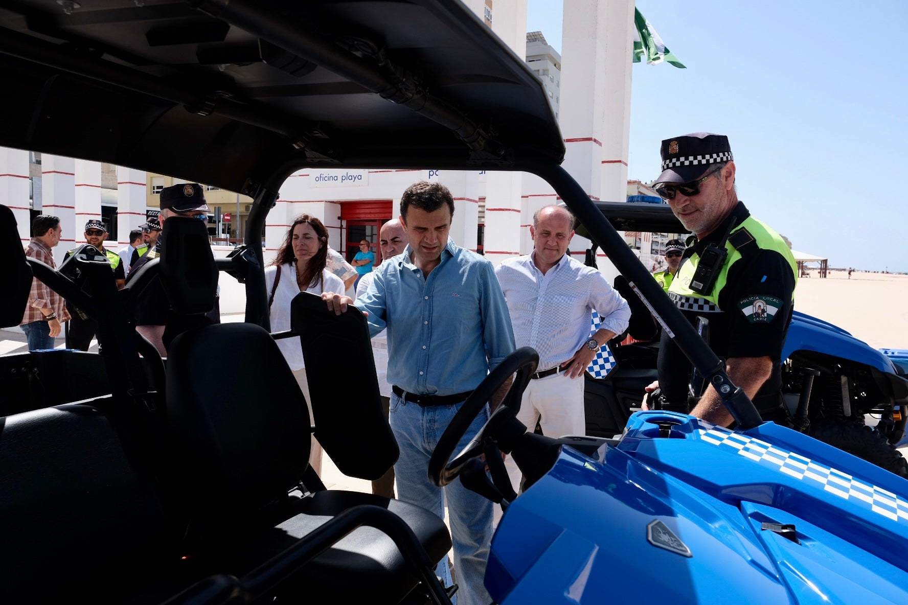 Fotos: La Policía Local vuelve a las playas de Cádiz