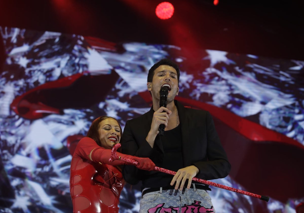 El artista colombiano, Sebastián Yatra, durante el concierto del año pasado en Concert Music Festival.