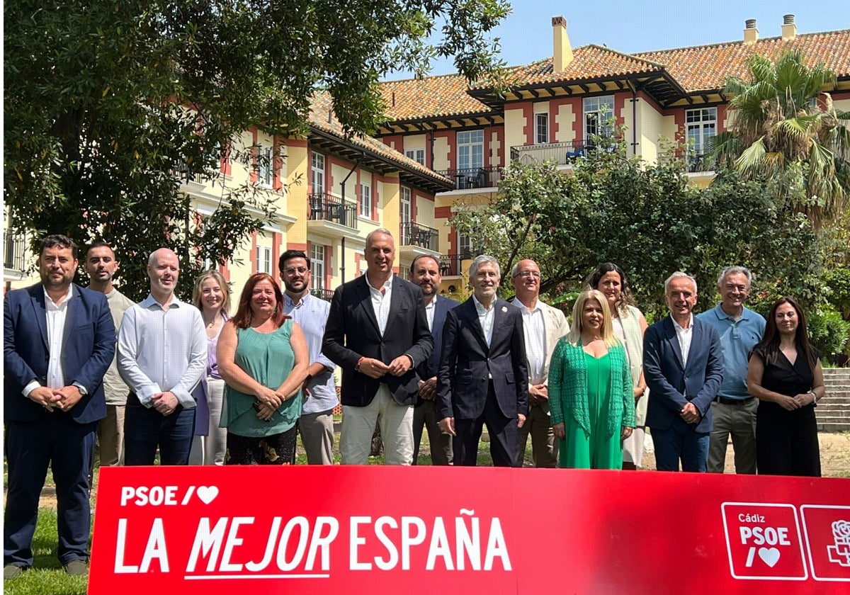 Equipo socialista en las listas del Congreso y el Senado.