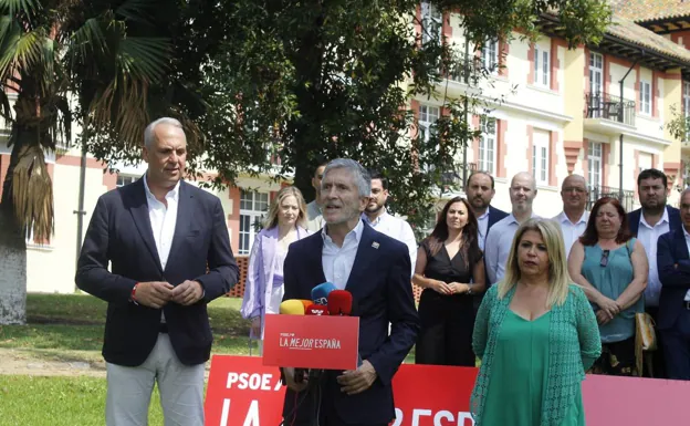 Fernando Grande-Marlaska repetirá como número uno del PSOE por Cádiz.