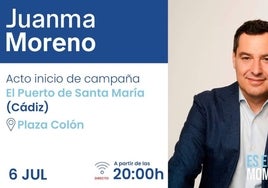 Juanma Moreno y Espadas abren campaña en la provincia de Cádiz para las Elecciones Generales