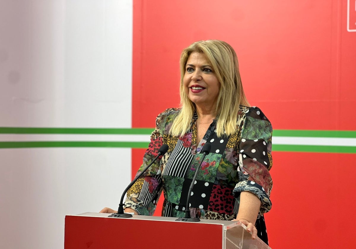 Mamen Sánchez ofrece un balance de gestión del Gobierno.