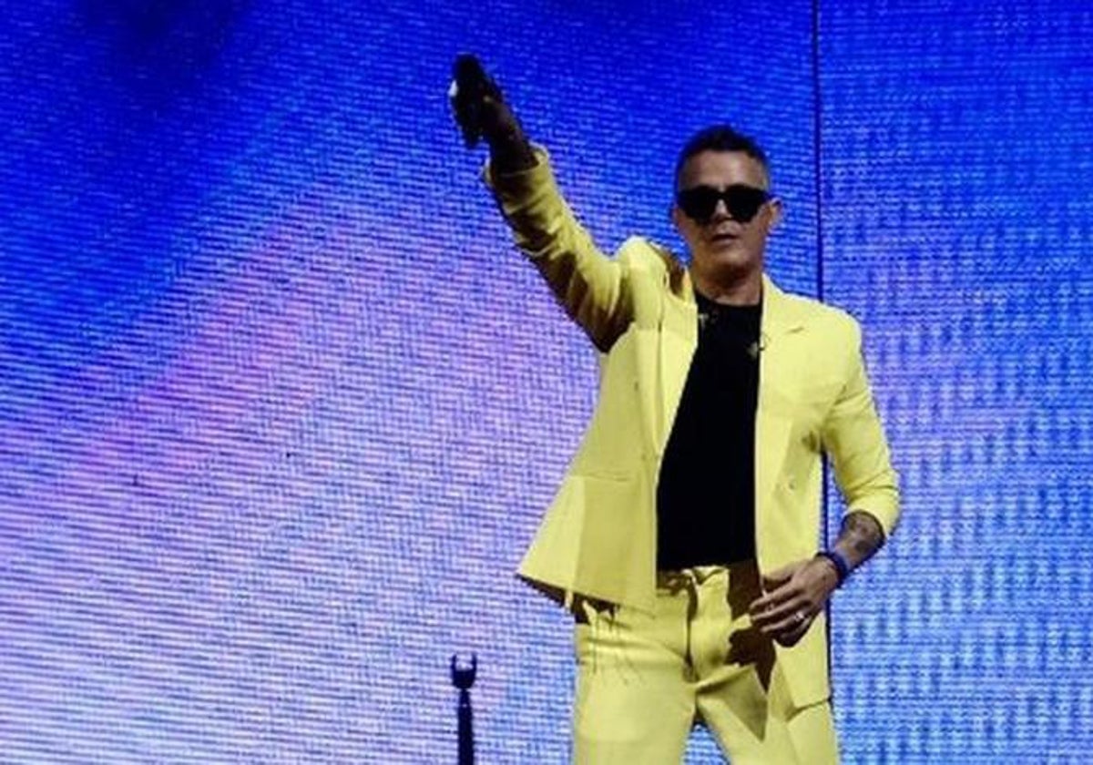 Alejandro Sanz estará el sábado en concierto en Chiclana