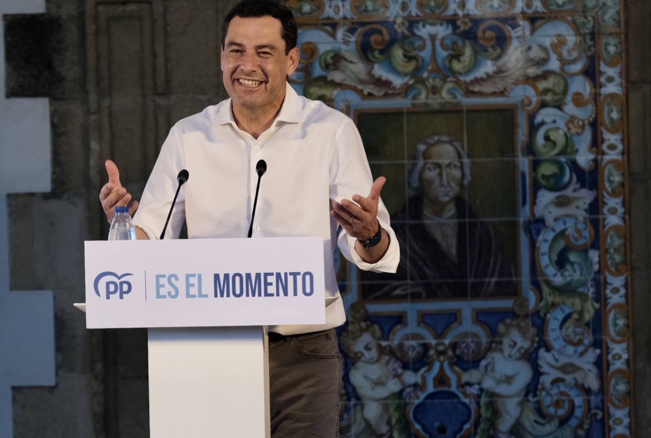 FOTOS: Juanma Moreno abre campaña en El Puerto