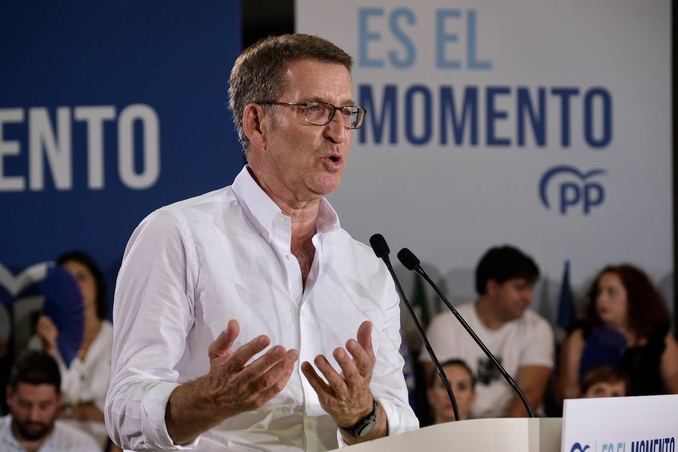 Fotos: Mitin de Feijóo en Cádiz