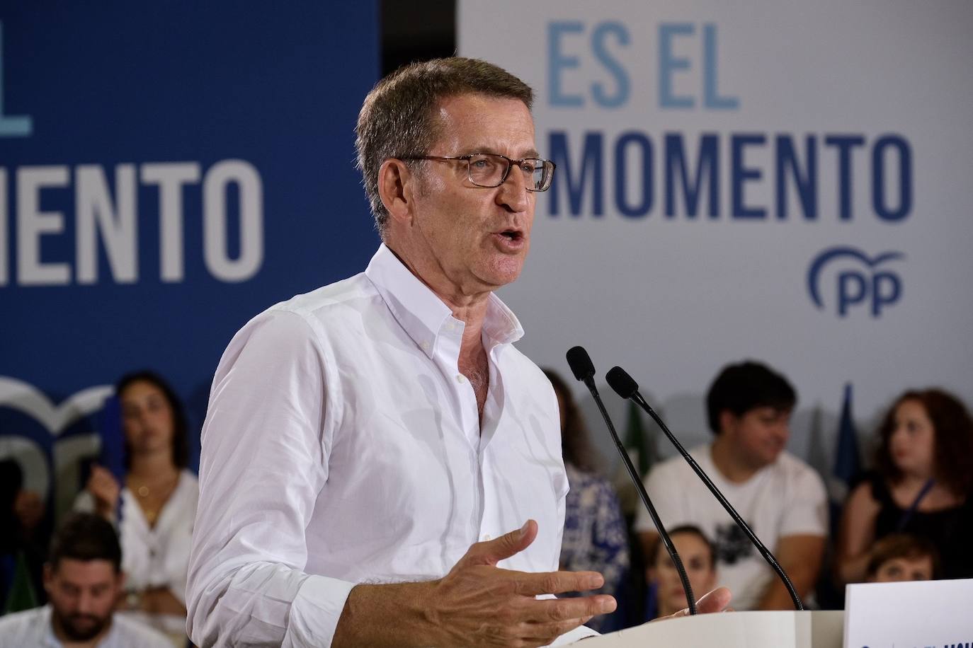 Fotos: Mitin de Feijóo en Cádiz