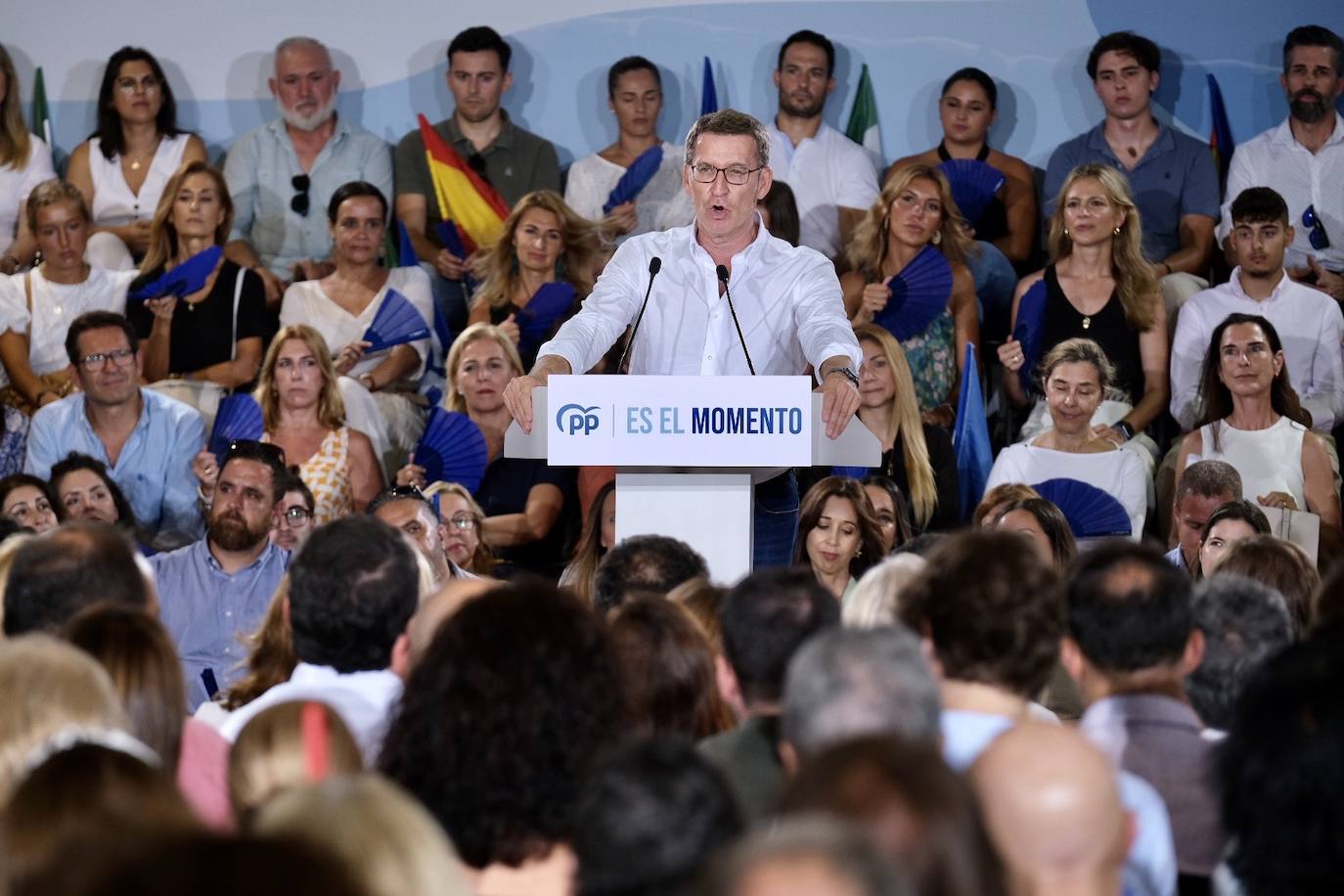 Fotos: Mitin de Feijóo en Cádiz