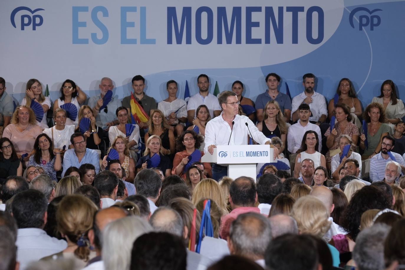 Fotos: Mitin de Feijóo en Cádiz