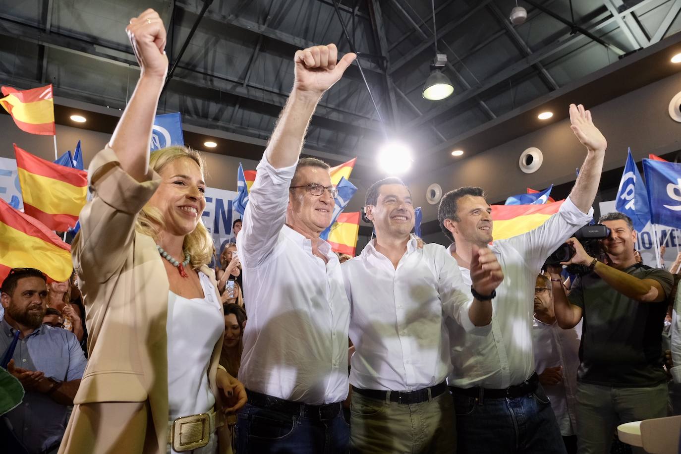 Fotos: Mitin de Feijóo en Cádiz