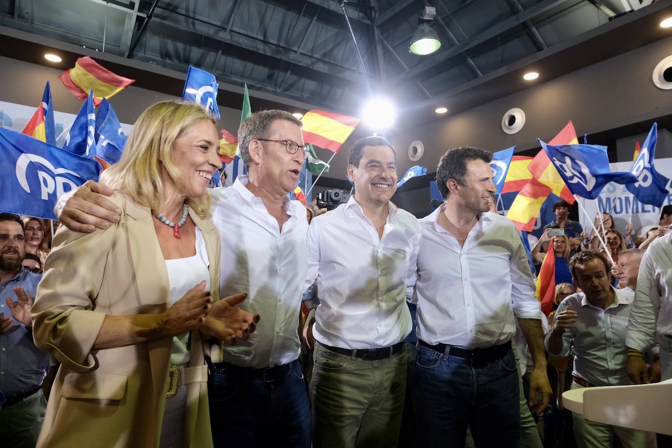 Fotos: Mitin de Feijóo en Cádiz