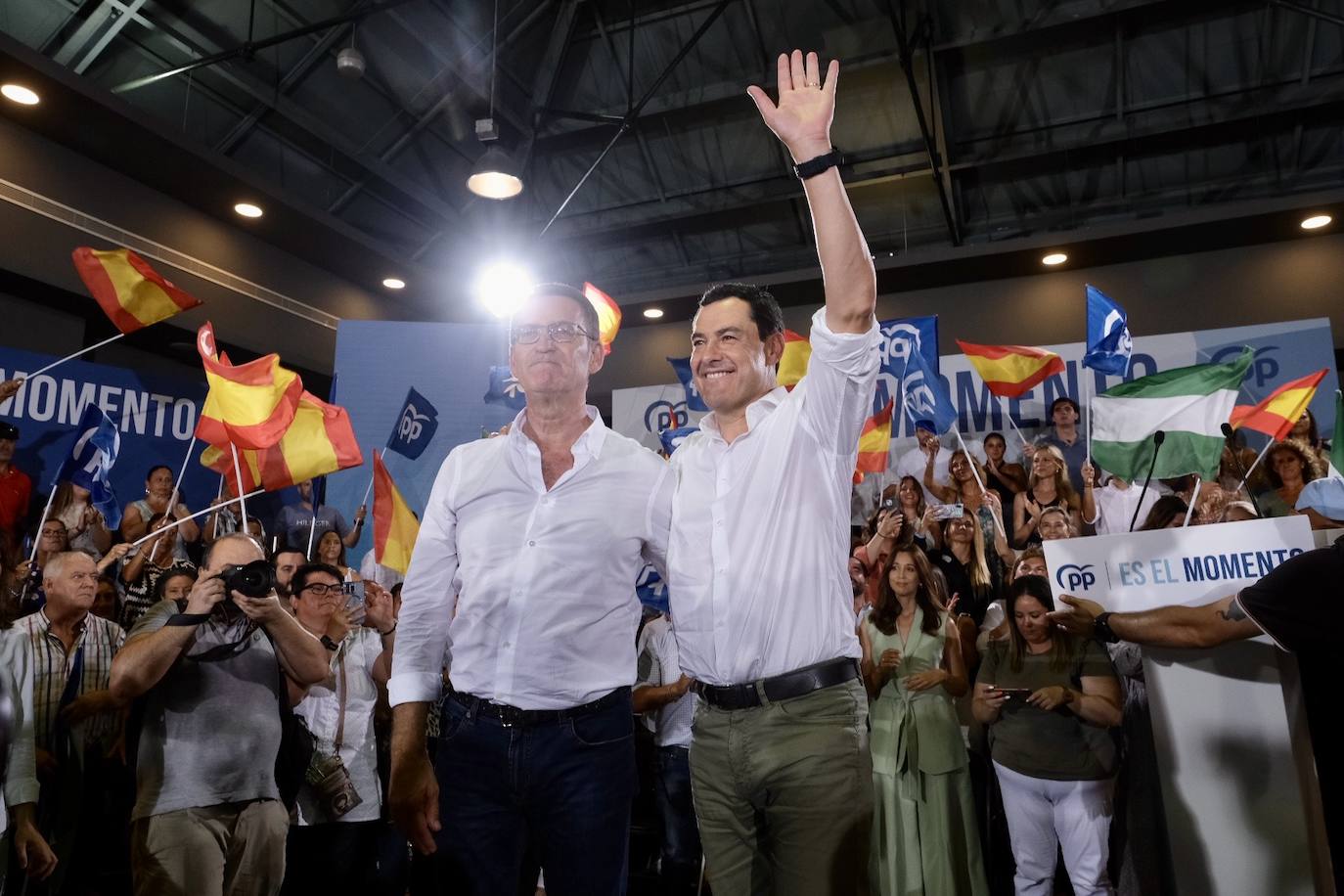 Fotos: Mitin de Feijóo en Cádiz