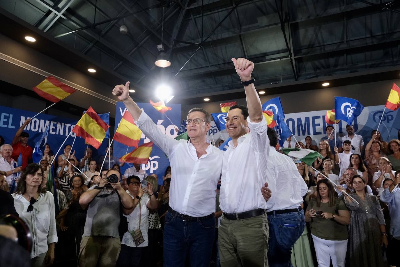 Fotos: Mitin de Feijóo en Cádiz