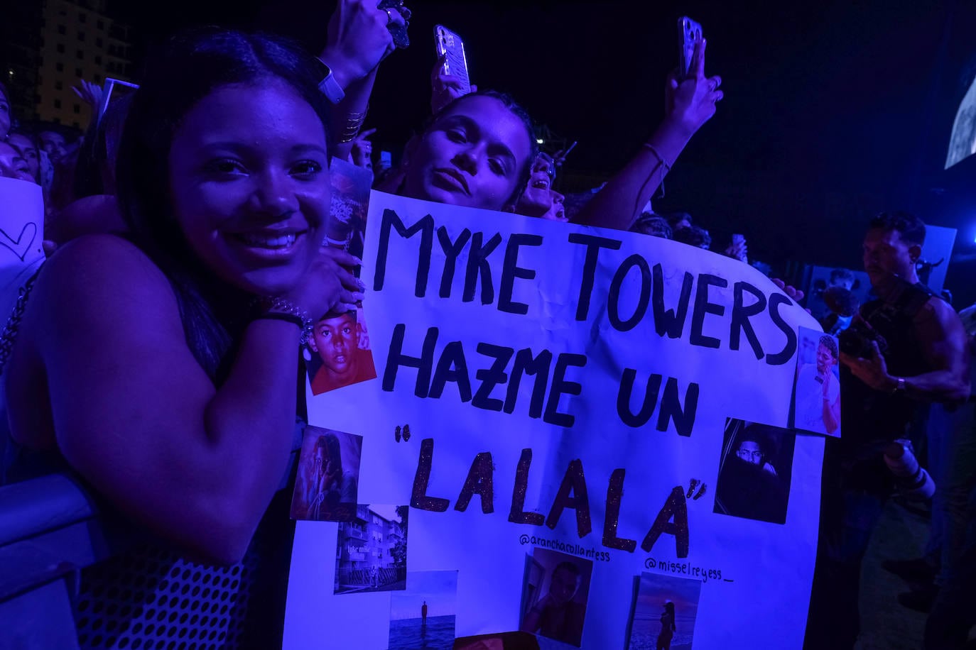 FOTOS: El latino Myke Towers eleva la temperatura con un gran concierto en Cádiz