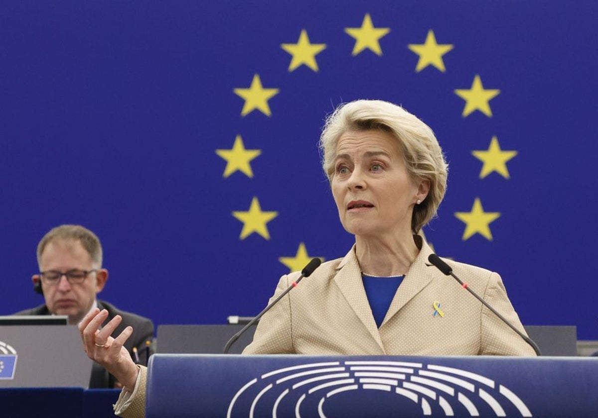 Ursula von der Leyen, presidenta de la UE