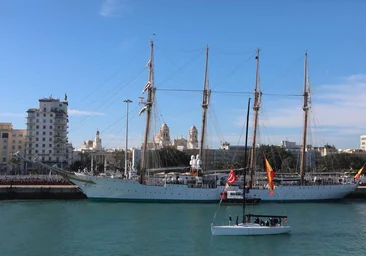 El Juan Sebastián de Elcano vuelve a Cádiz: horario y día de visitas al buque escuela