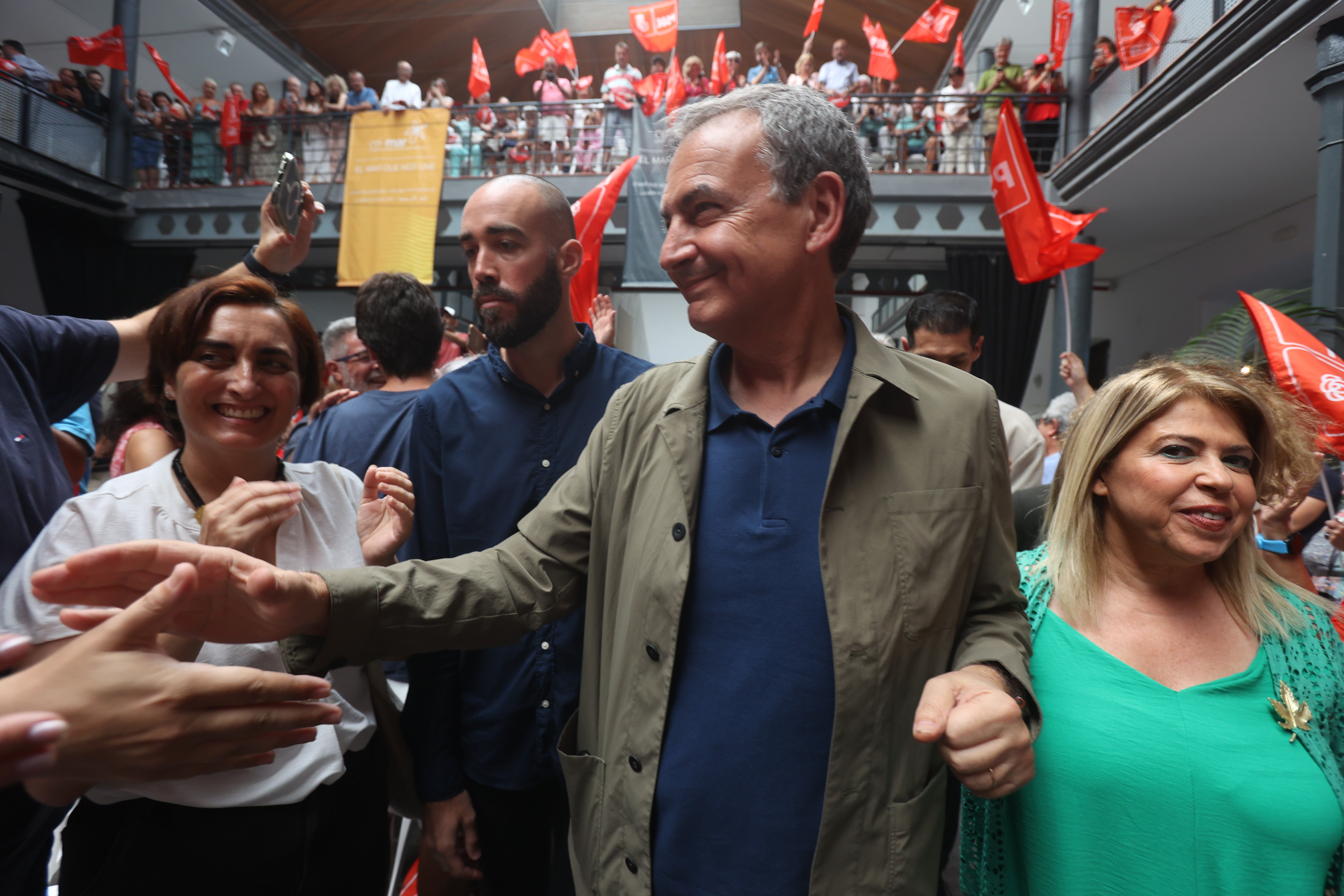 Fotos: El cierre de campaña del PSOE de Cádiz con Zapatero