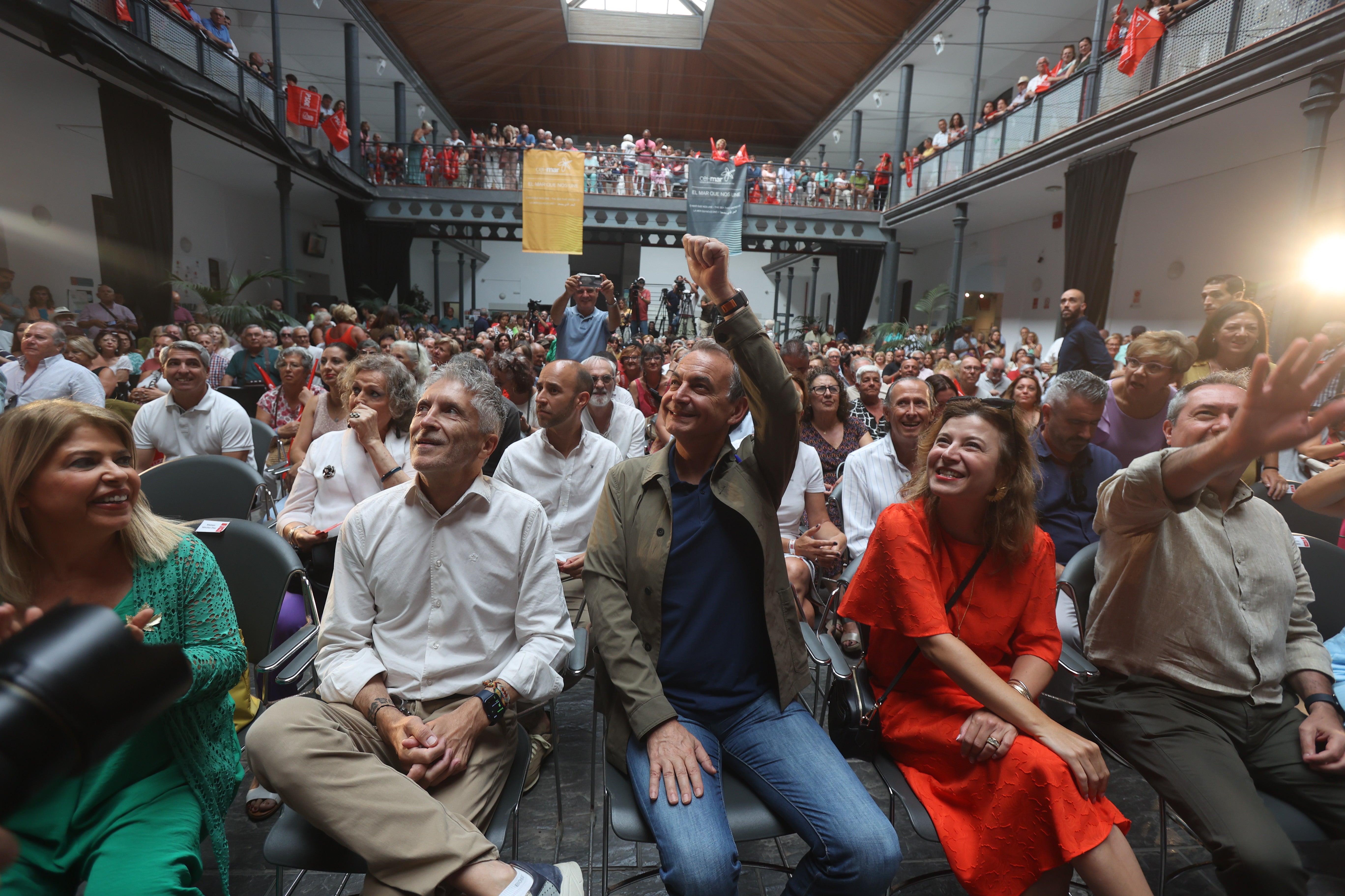 Fotos: El cierre de campaña del PSOE de Cádiz con Zapatero