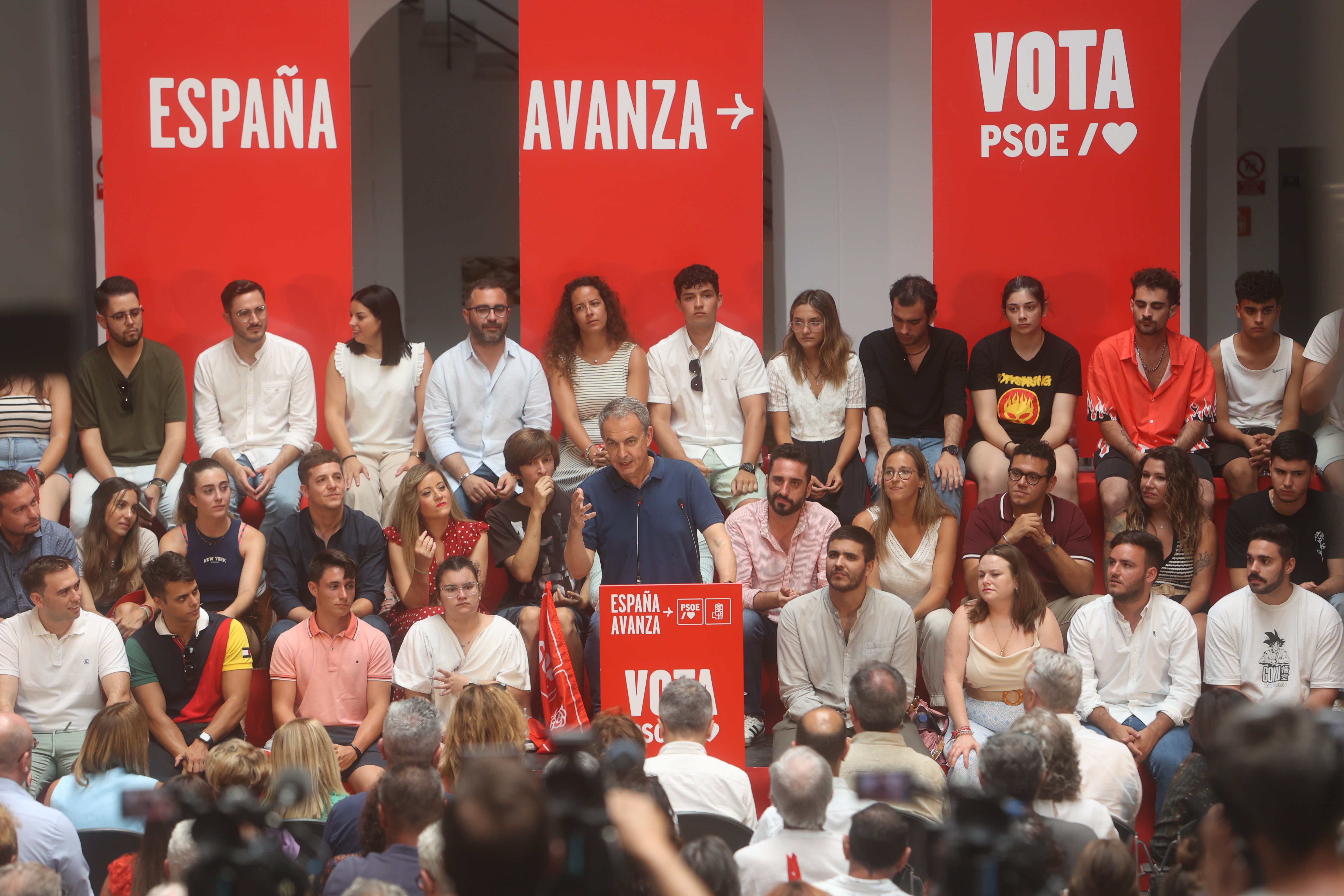 Fotos: El cierre de campaña del PSOE de Cádiz con Zapatero