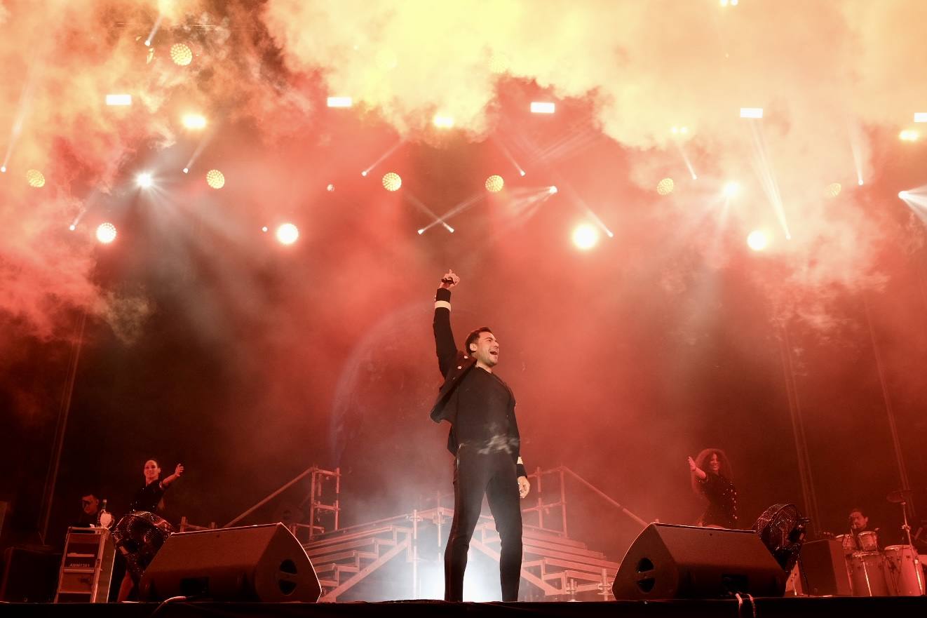 Fotos: El romanticismo del mexicano Carlos Rivera envuelve el Concert Music Festival