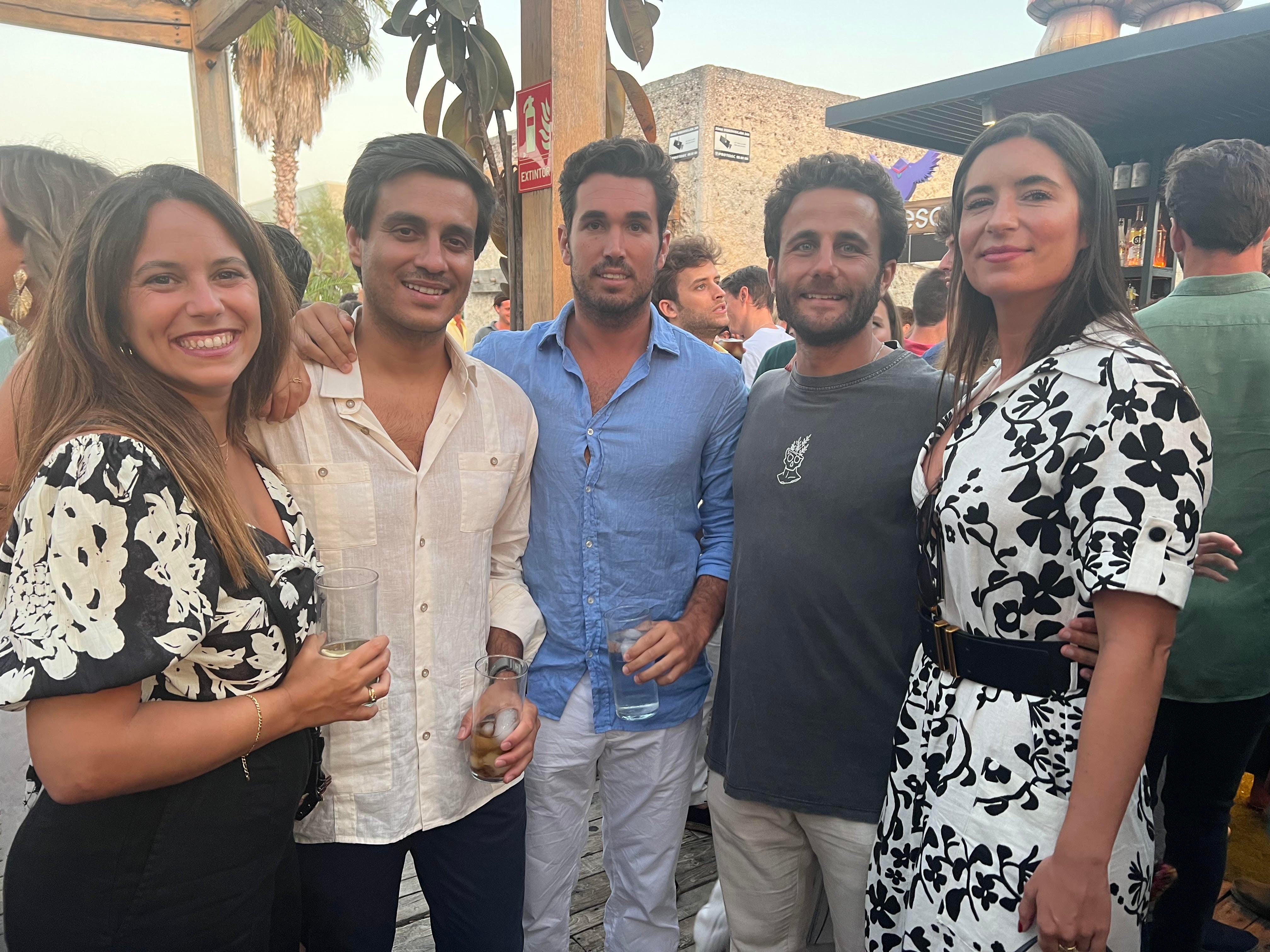 Paula Datas, Pablo Bohórquez, Antonio Bustamante, Jacobo Muñoz y Marta Carranza