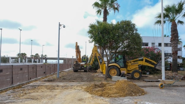 La modernización del recinto interior de la Zona Franca de Cádiz encara su fase final