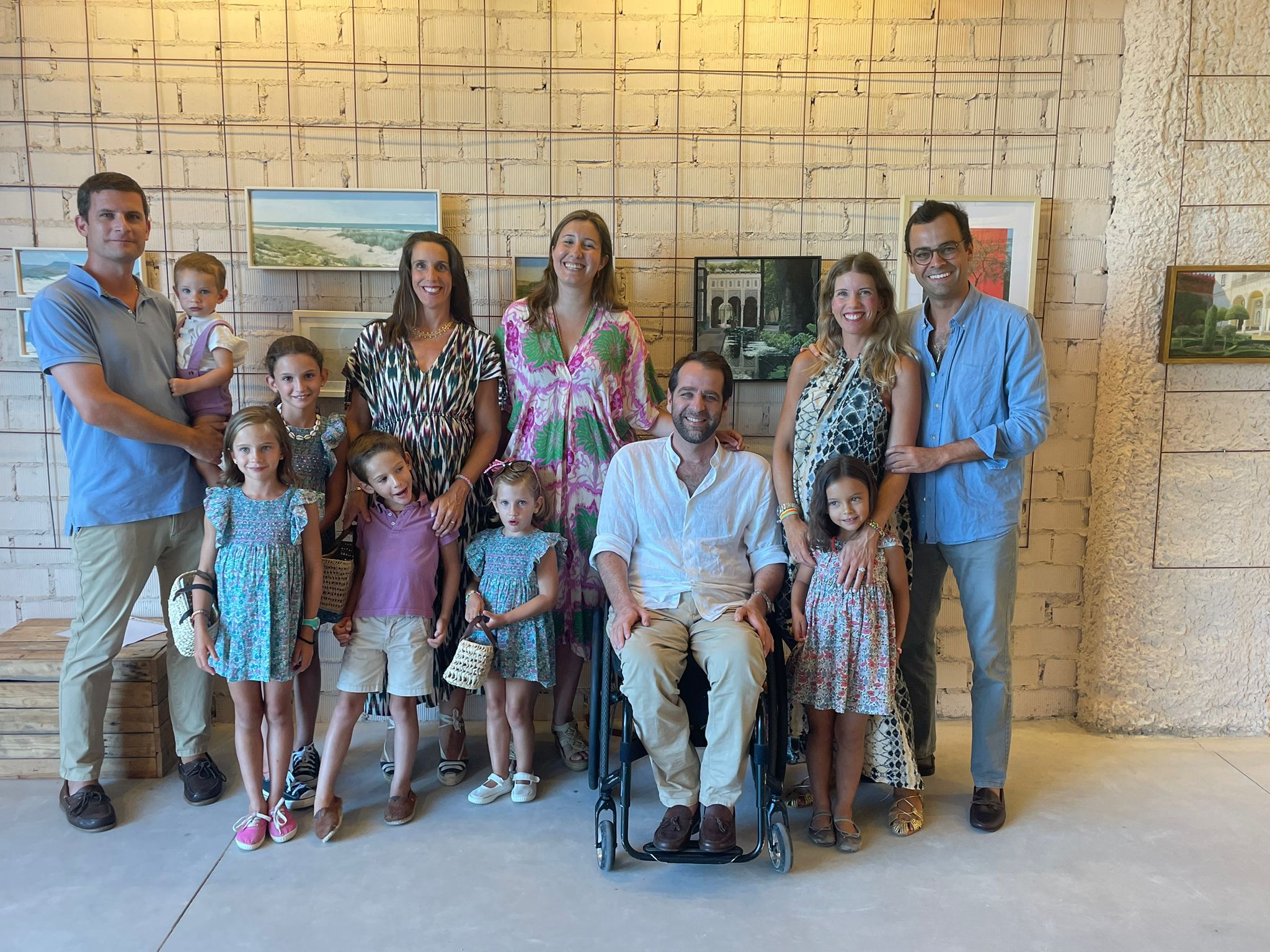 Carlos Moreno Sosa, María Lorenzo Grandes, Marta Corchado Enrile, Javier Grandes, Marta Lorenzo y José María De Arístegui Sánchez