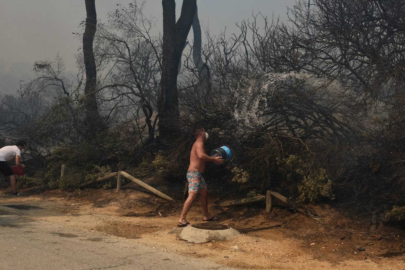 Fotos: el incendio en las Canteras de Puerto Real, en imágenes