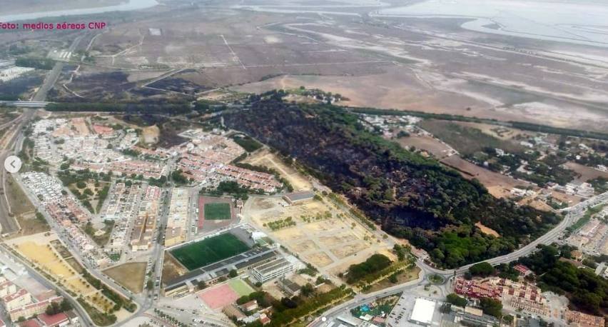 Fotos: Así ha quedado Las Canteras tras el incendio