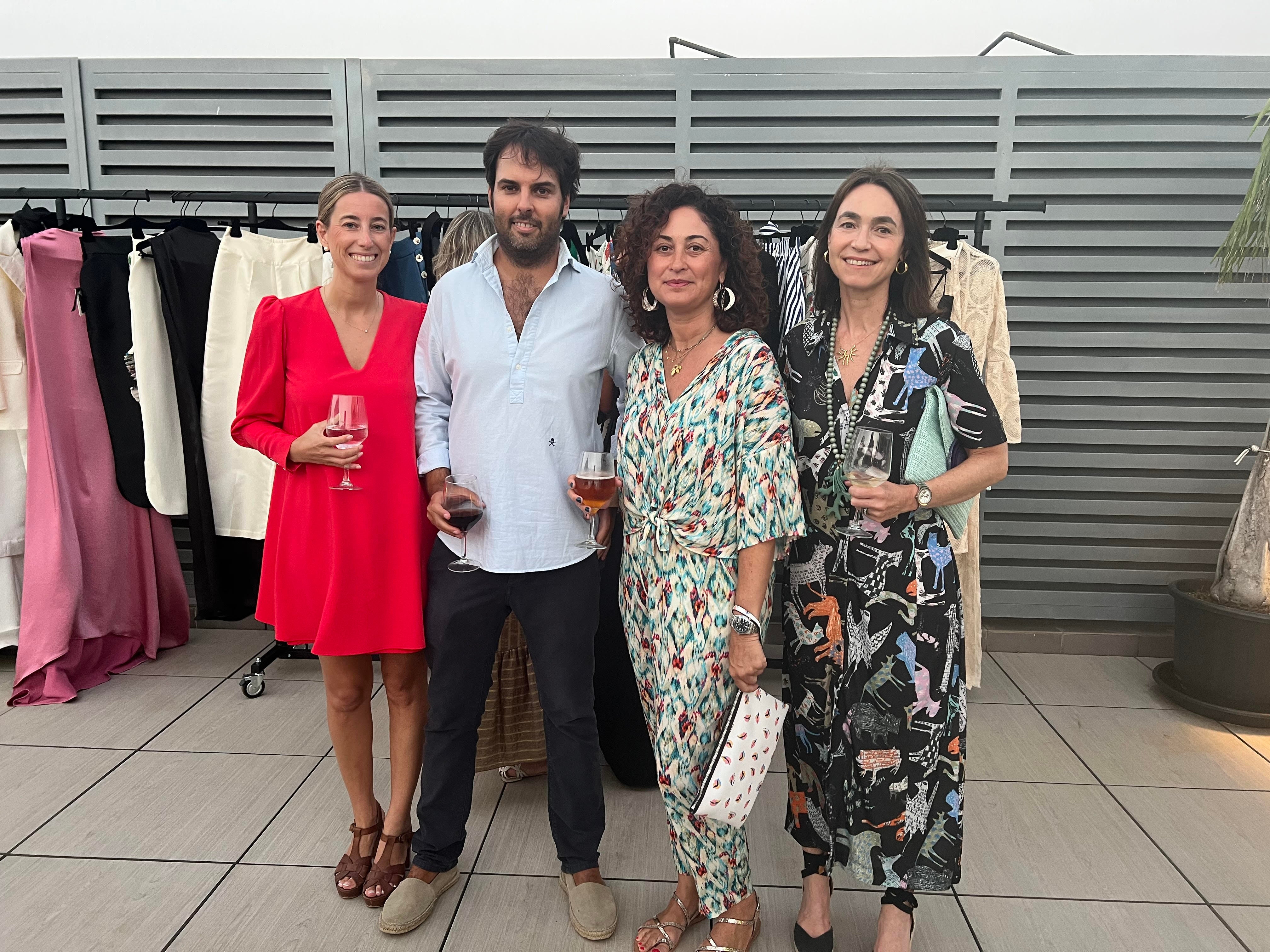 Elena Biosca, Julián Cebrián, Teresa Murillo y María de Quintana