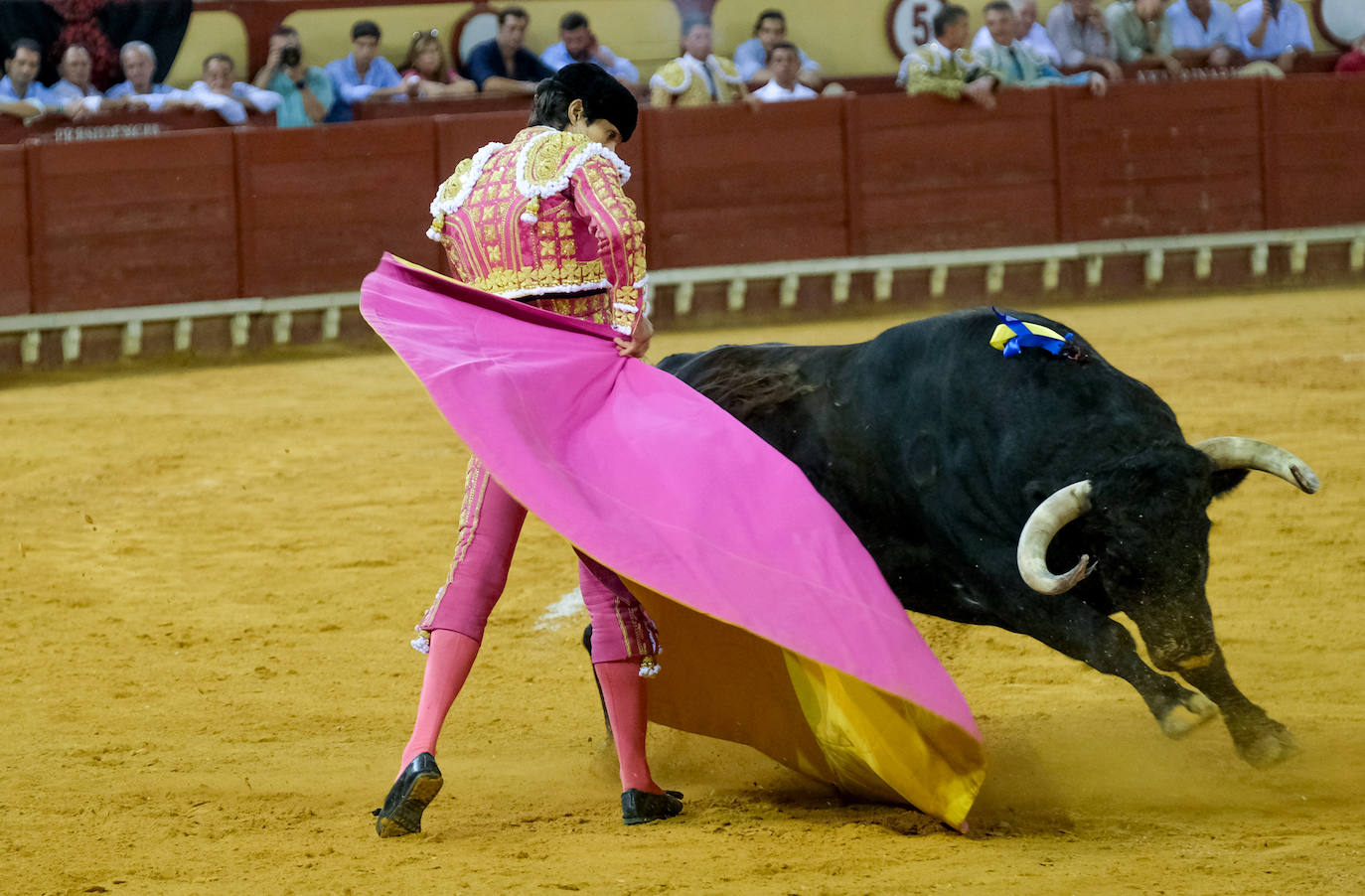 En imágenes: La cornada a Daniel Luque en El Puerto