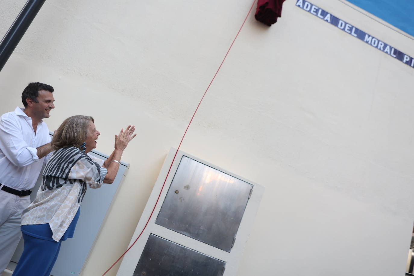 Fotos: Adela del Moral ya tiene su calle