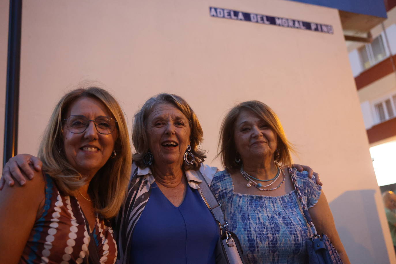 Fotos: Adela del Moral ya tiene su calle