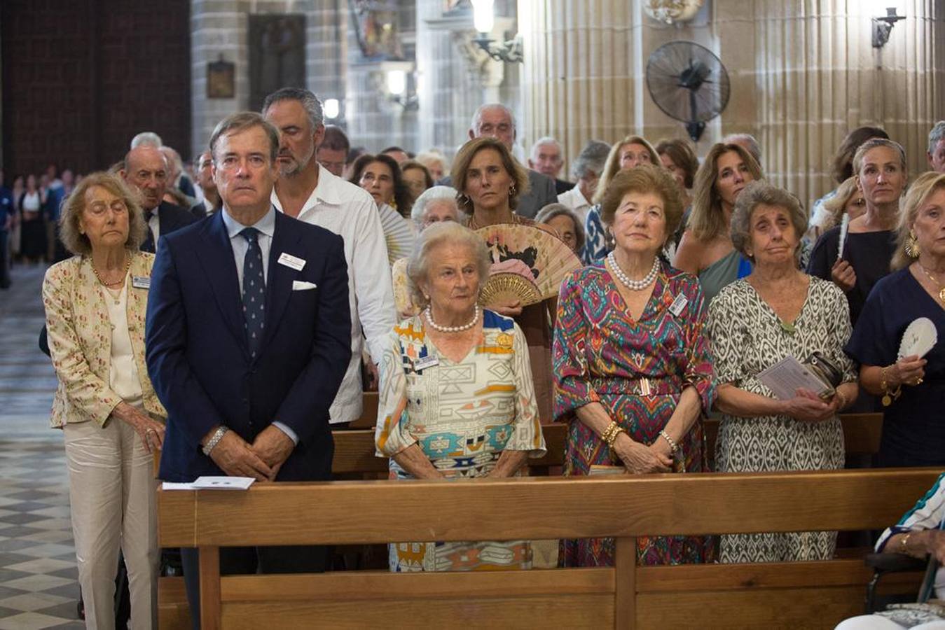 El marqués de Domecq, Piedy Domecq Hidalgo, Victoria Bohórquez, y Ángeles Díez y la marquesa de Domecq