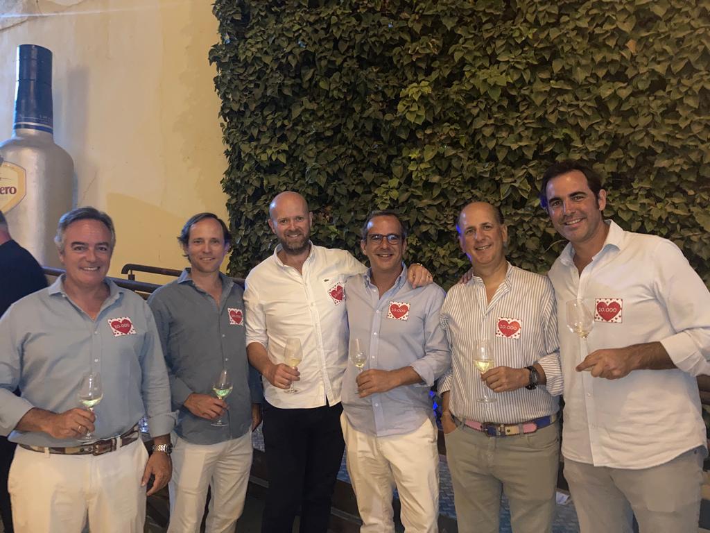 De izda a derecha Jaime Nieto, Carlos Moreno de Barreda, Alex Wright, Juan Muro, Javier Churruca y Nacho Ruiz-Garma