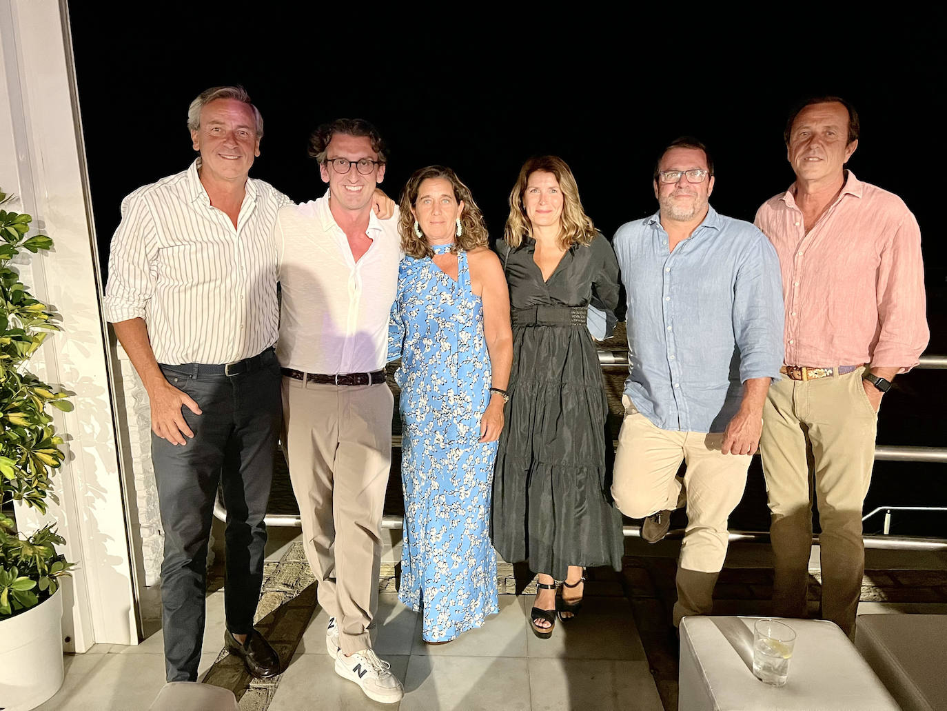 Pablo Neira, Nicola Esperoni, Concha González-Santiago, Ada Oliver, Eloy Gómez y Nacho Neira.