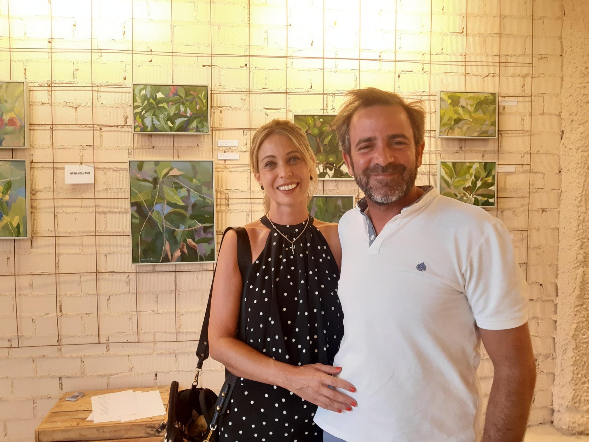 María Goyanes y Ramón Pajares