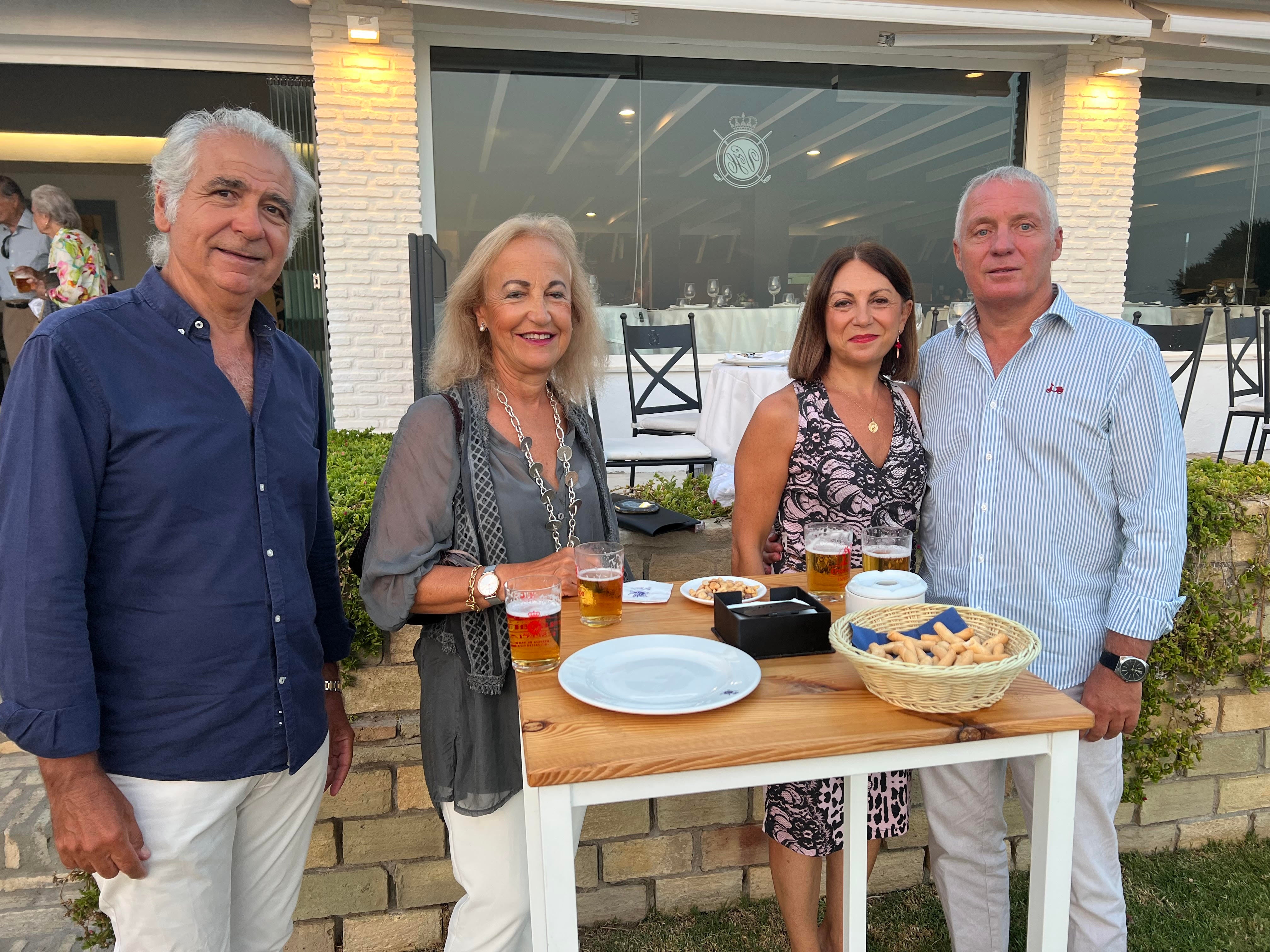 Daniel Alberola, Pilar Barra, Mercedes Castro y Francisco Angüita