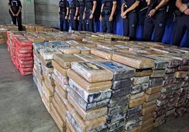 Golpe histórico al narcotráfico en España al intervenir más de 9.000 kilos de cocaína en Algeciras