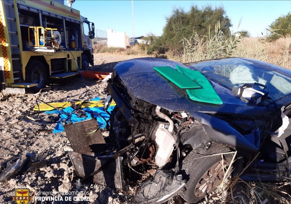 Accidente en Jerez.