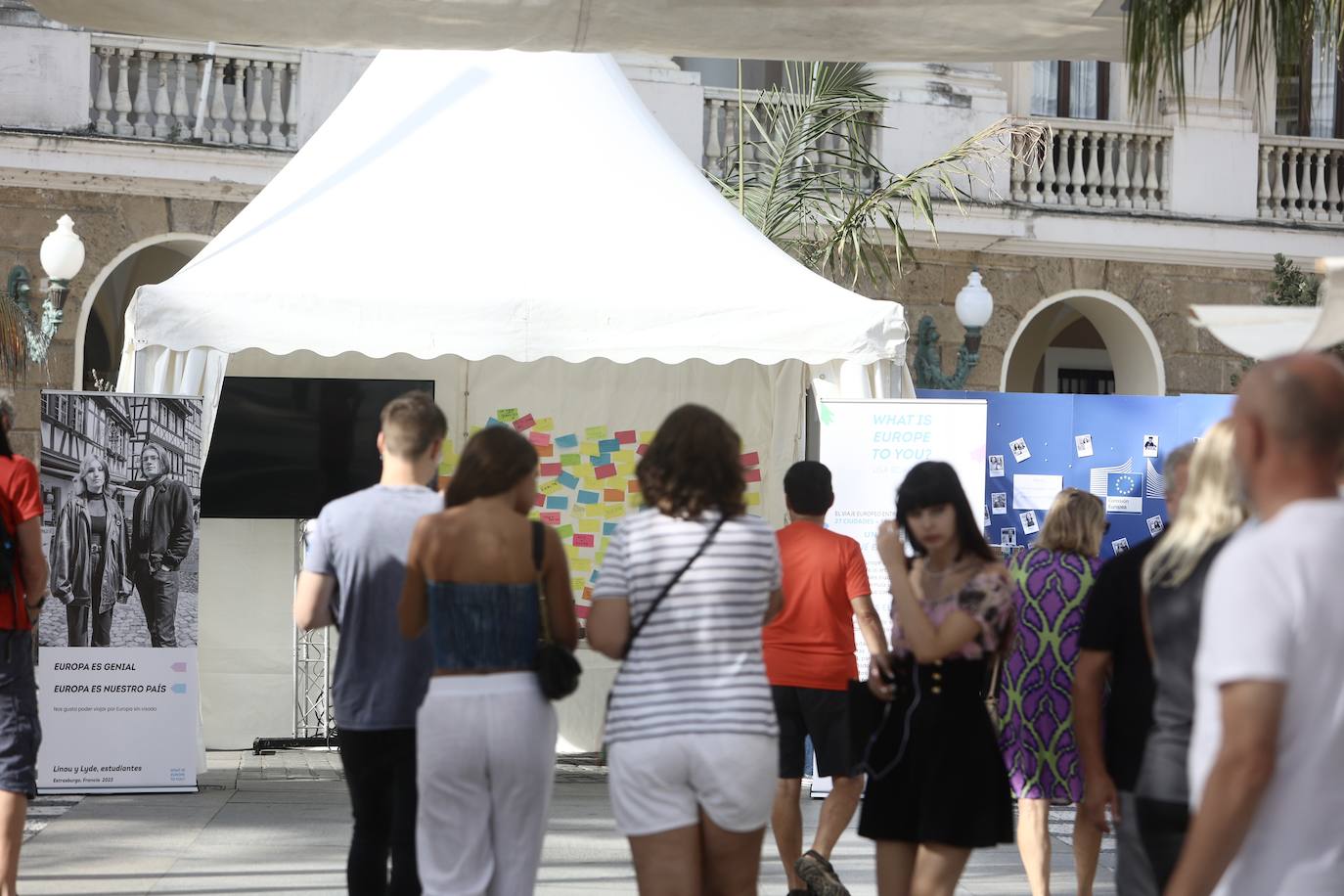 Fotos: Europa se empieza sentir en Cádiz con la exposición &#039;Qué es Europa para ti&#039;