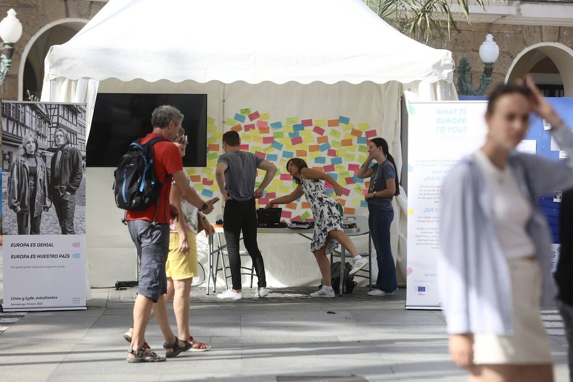Fotos: Europa se empieza sentir en Cádiz con la exposición &#039;Qué es Europa para ti&#039;