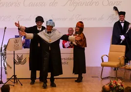 Alejandro Sanz, doctor Honoris Causa por la Universidad de Cádiz, reivindica la asignatura de la alegría